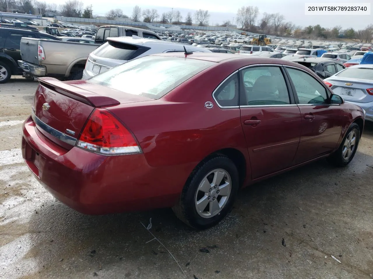 2G1WT58K789283740 2008 Chevrolet Impala Lt