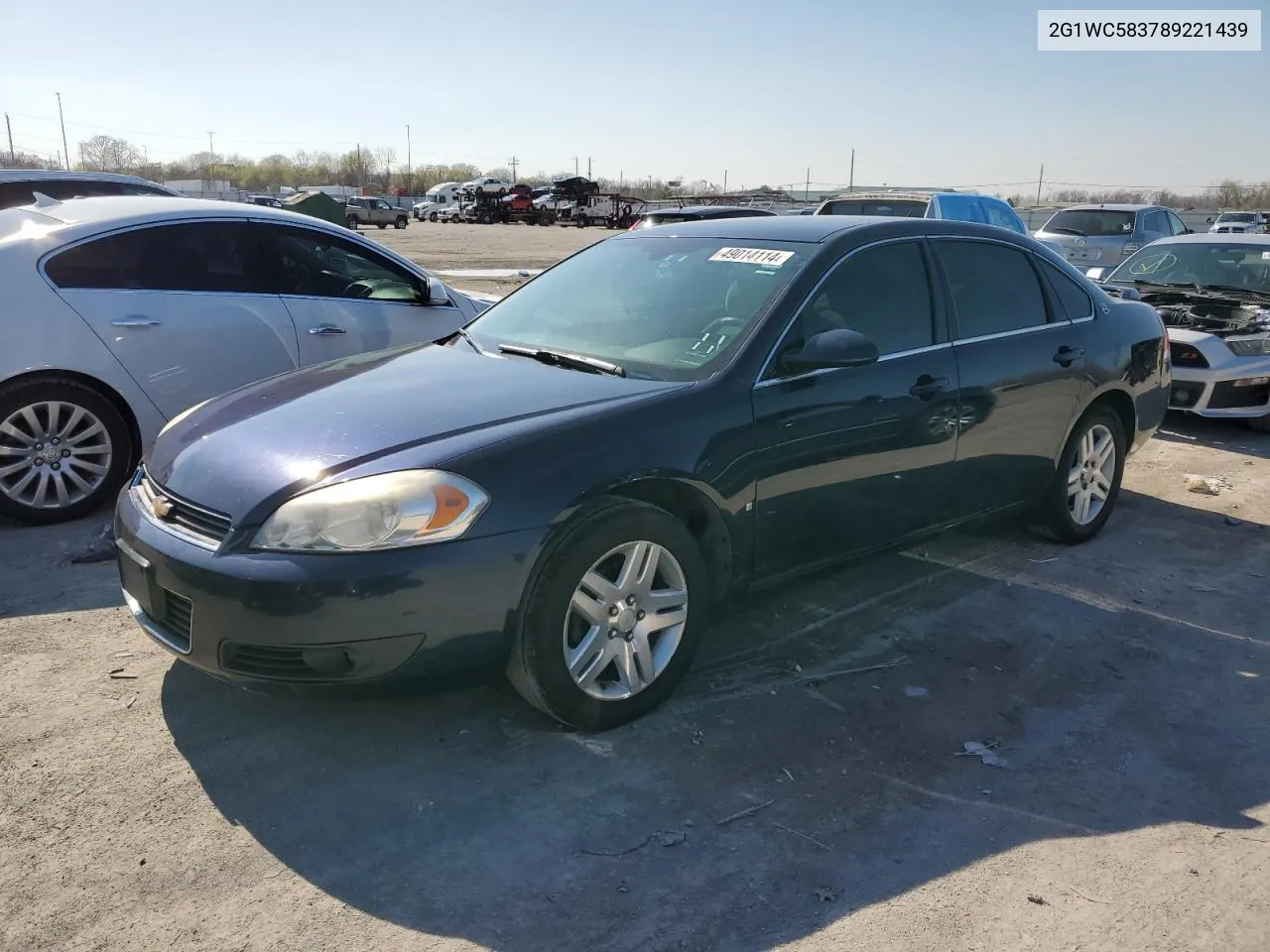 2008 Chevrolet Impala Lt VIN: 2G1WC583789221439 Lot: 49014114