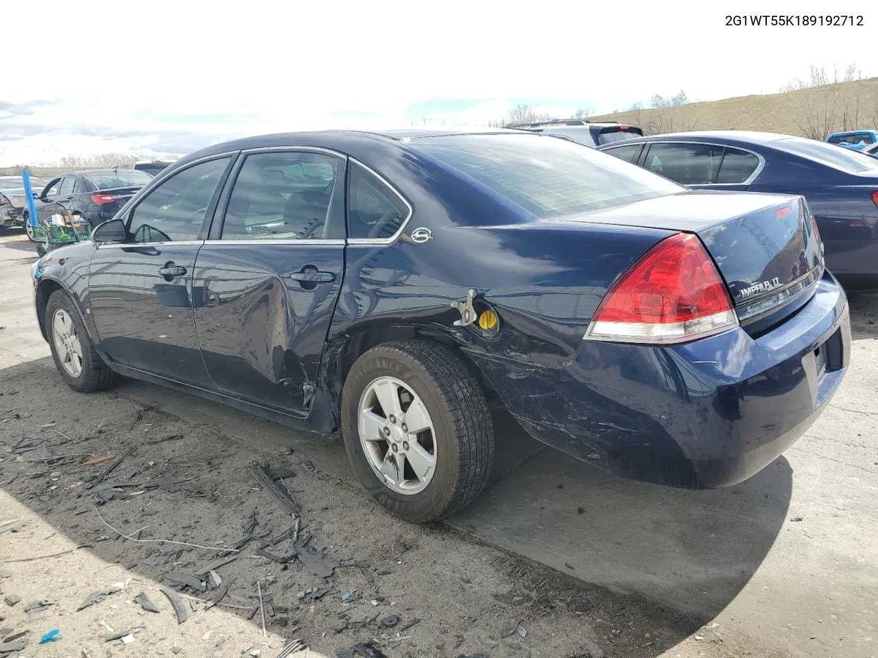 2008 Chevrolet Impala Lt VIN: 2G1WT55K189192712 Lot: 50739664