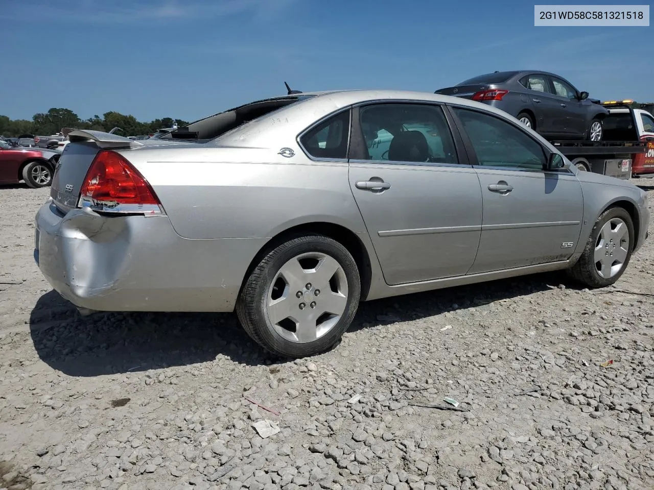 2G1WD58C581321518 2008 Chevrolet Impala Super Sport