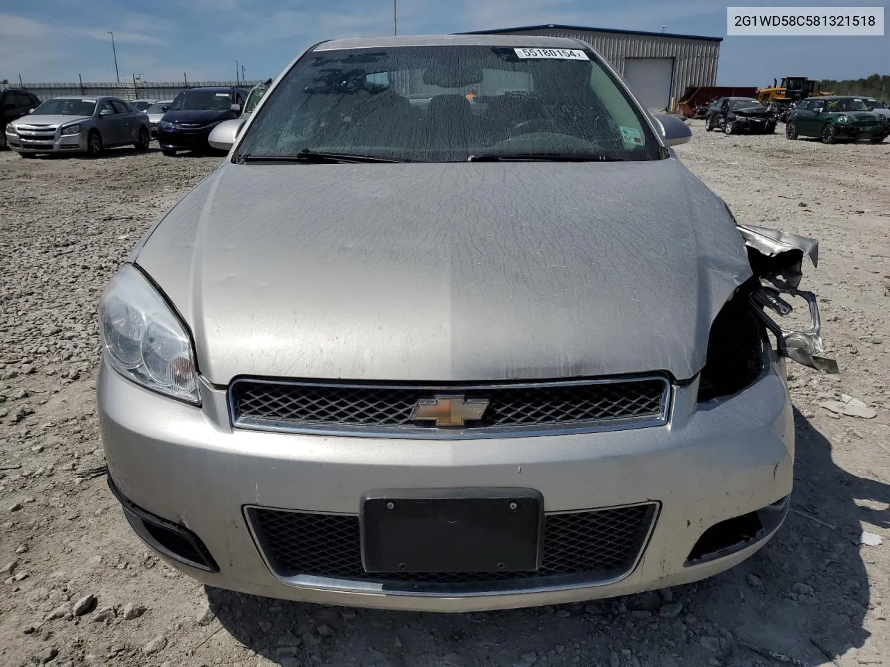 2008 Chevrolet Impala Super Sport VIN: 2G1WD58C581321518 Lot: 55180154