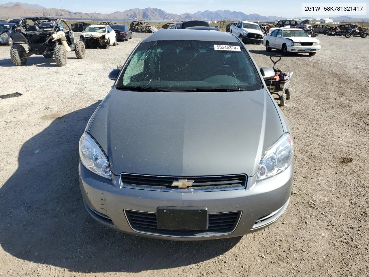 2G1WT58K781321417 2008 Chevrolet Impala Lt