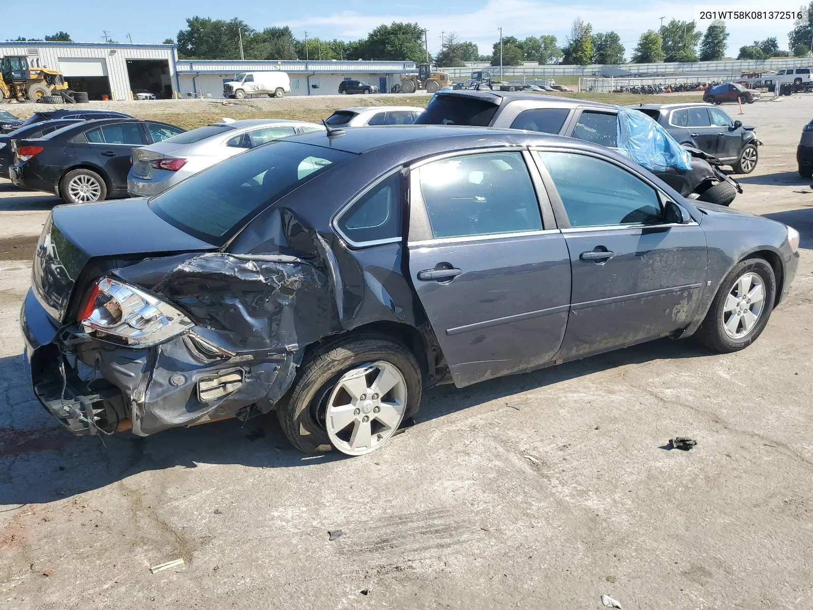 2G1WT58K081372516 2008 Chevrolet Impala Lt