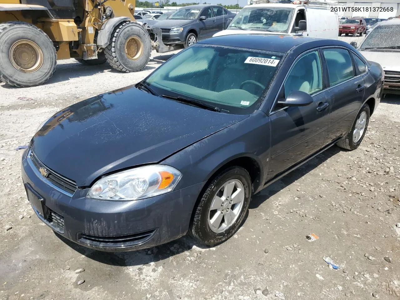 2008 Chevrolet Impala Lt VIN: 2G1WT58K181372668 Lot: 60092014