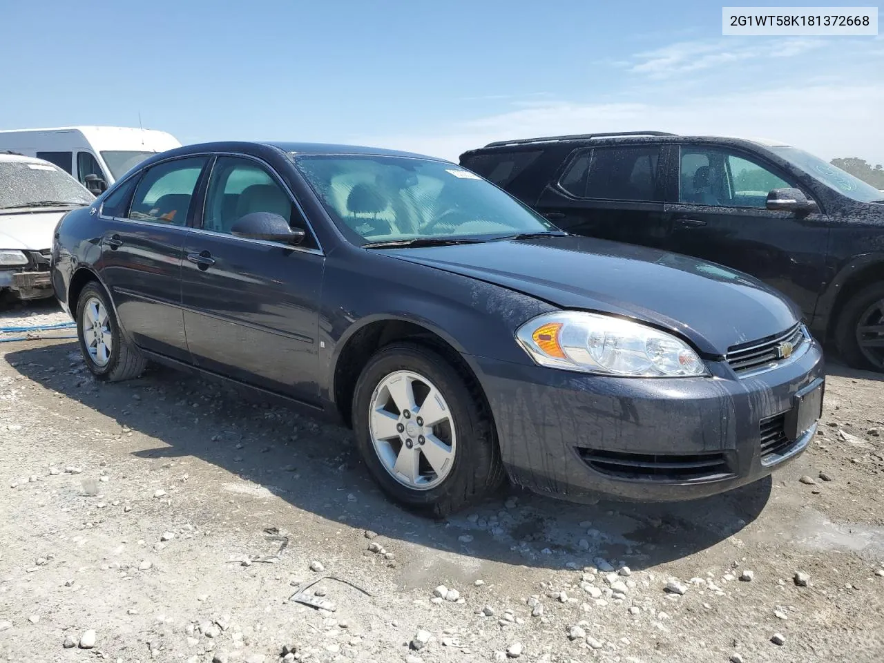 2008 Chevrolet Impala Lt VIN: 2G1WT58K181372668 Lot: 60092014