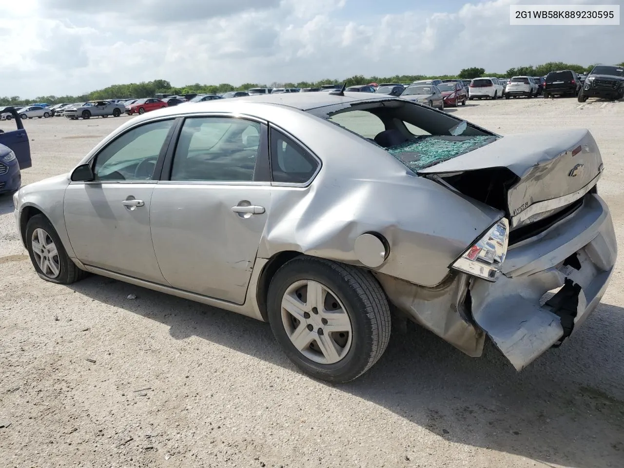 2008 Chevrolet Impala Ls VIN: 2G1WB58K889230595 Lot: 60420554