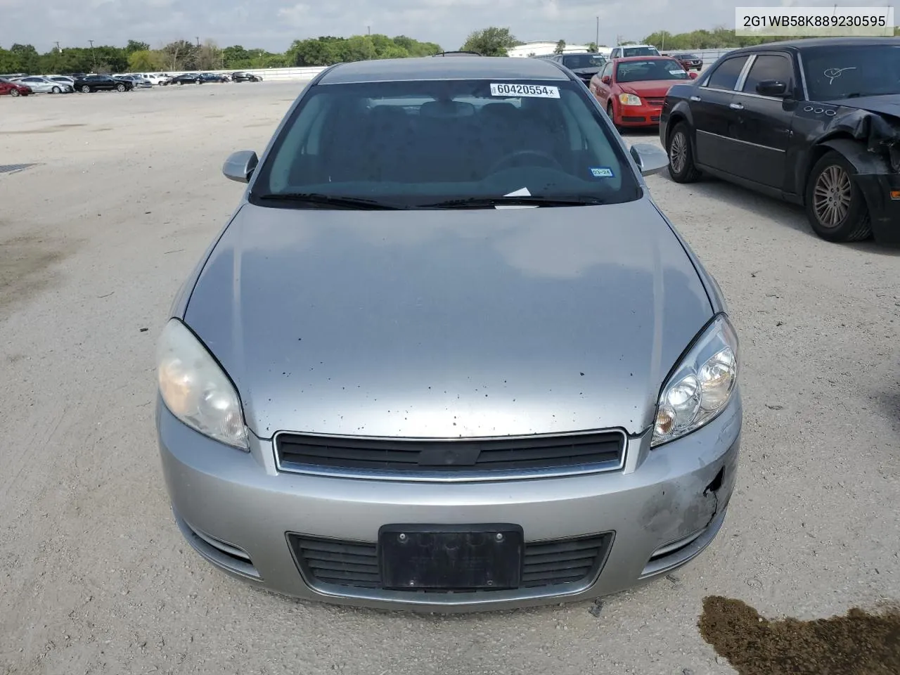 2008 Chevrolet Impala Ls VIN: 2G1WB58K889230595 Lot: 60420554