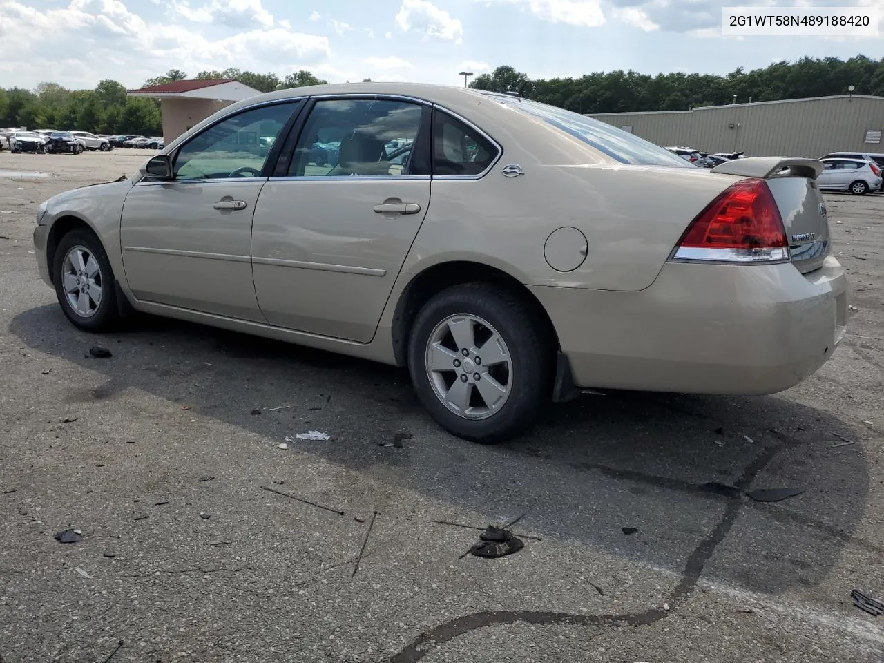 2008 Chevrolet Impala Lt VIN: 2G1WT58N489188420 Lot: 60676224