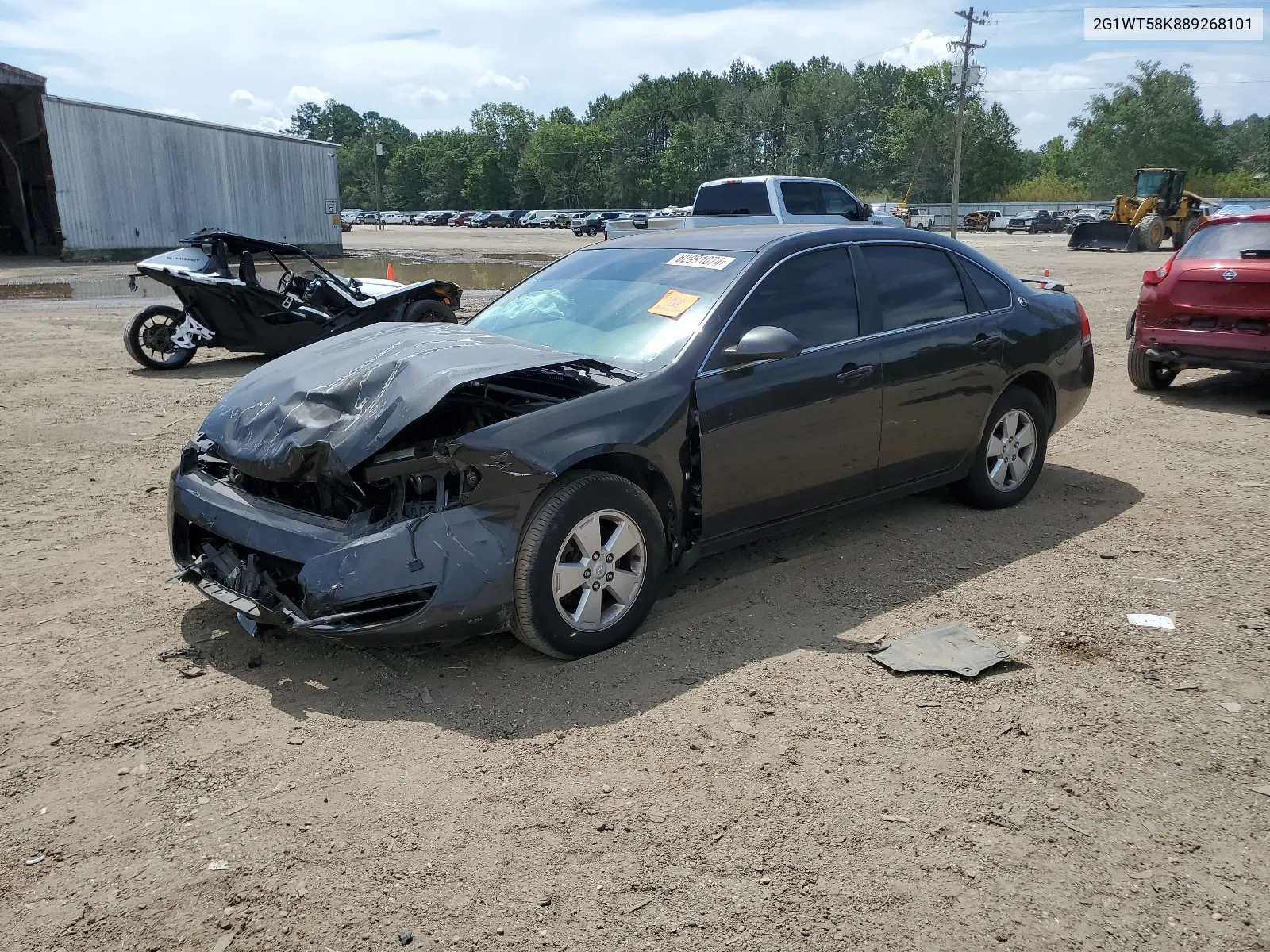 2008 Chevrolet Impala Lt VIN: 2G1WT58K889268101 Lot: 62991074