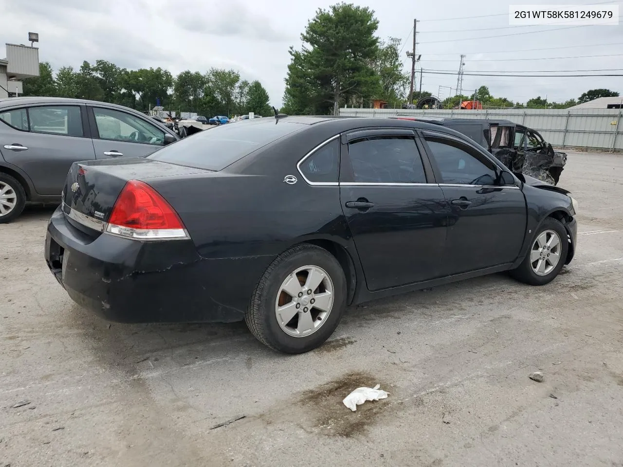 2G1WT58K581249679 2008 Chevrolet Impala Lt