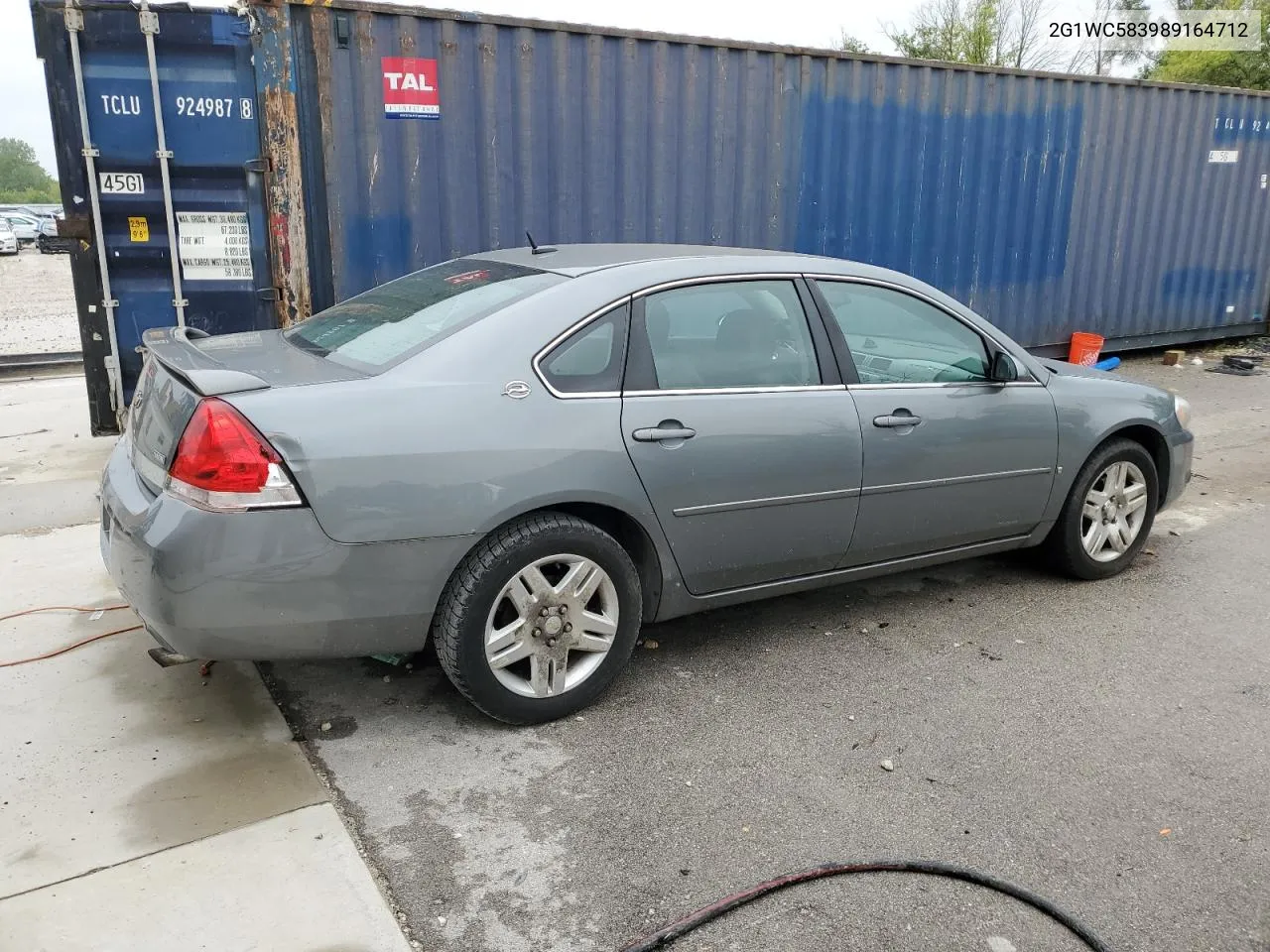 2G1WC583989164712 2008 Chevrolet Impala Lt