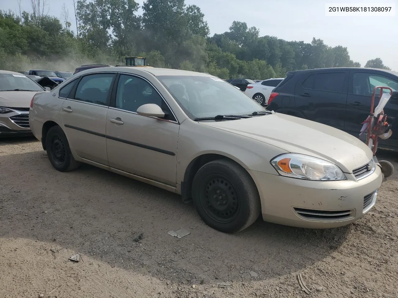 2G1WB58K181308097 2008 Chevrolet Impala Ls