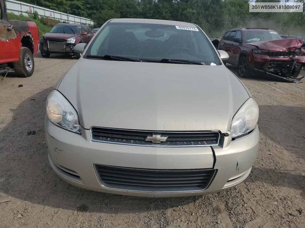 2008 Chevrolet Impala Ls VIN: 2G1WB58K181308097 Lot: 65976174