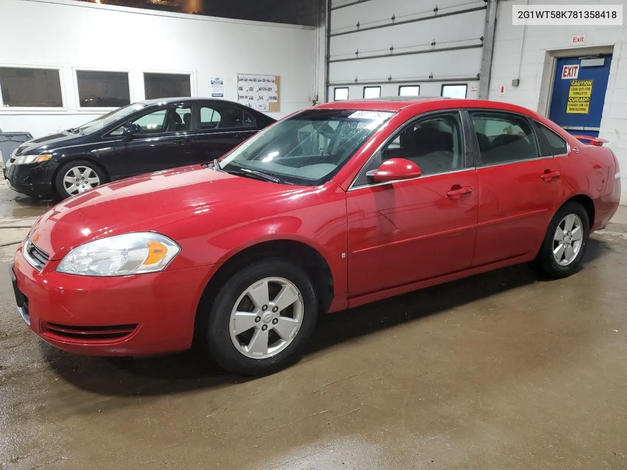 2008 Chevrolet Impala Lt VIN: 2G1WT58K781358418 Lot: 66077784