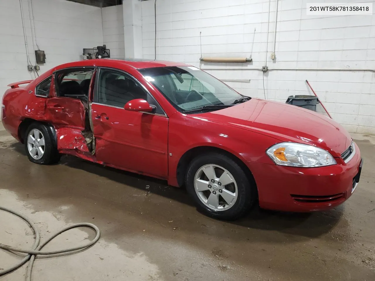 2008 Chevrolet Impala Lt VIN: 2G1WT58K781358418 Lot: 66077784