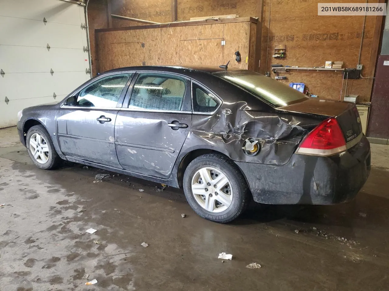 2008 Chevrolet Impala Ls VIN: 2G1WB58K689181266 Lot: 66395264