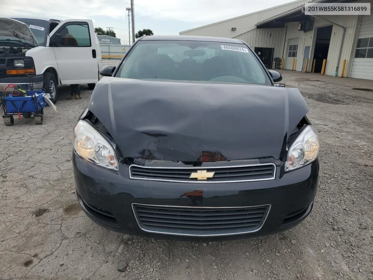 2008 Chevrolet Impala Ls VIN: 2G1WB55K581316899 Lot: 66508824