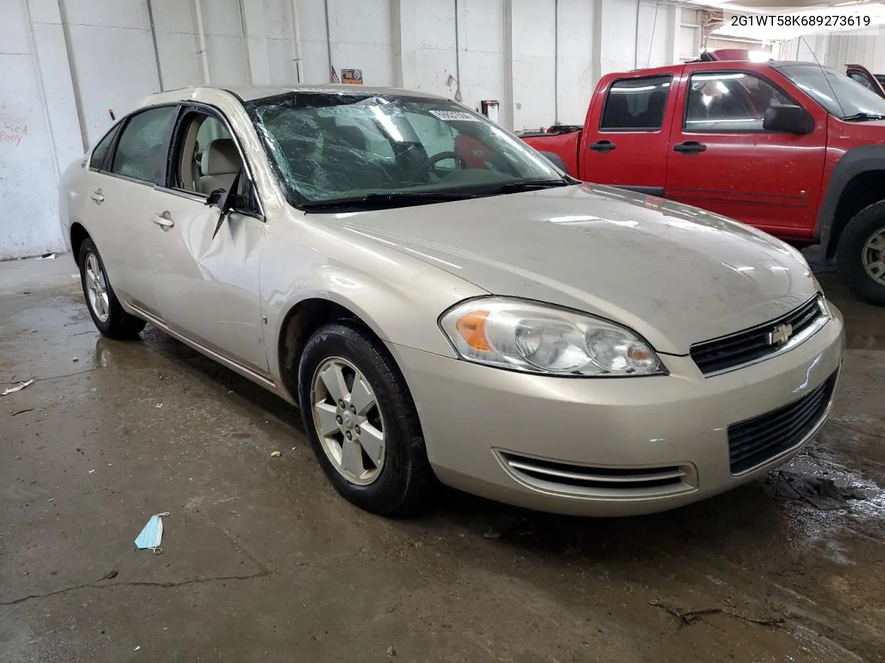 2008 Chevrolet Impala Lt VIN: 2G1WT58K689273619 Lot: 66631594