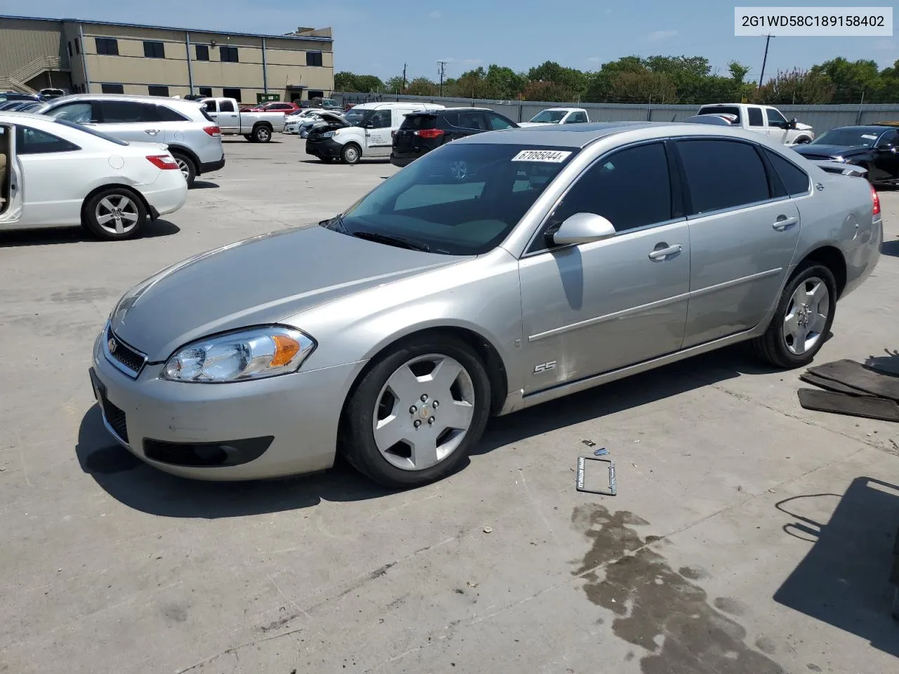 2008 Chevrolet Impala Super Sport VIN: 2G1WD58C189158402 Lot: 67095044