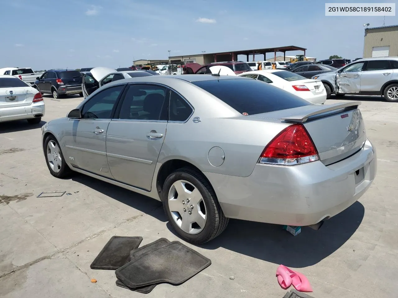 2008 Chevrolet Impala Super Sport VIN: 2G1WD58C189158402 Lot: 67095044