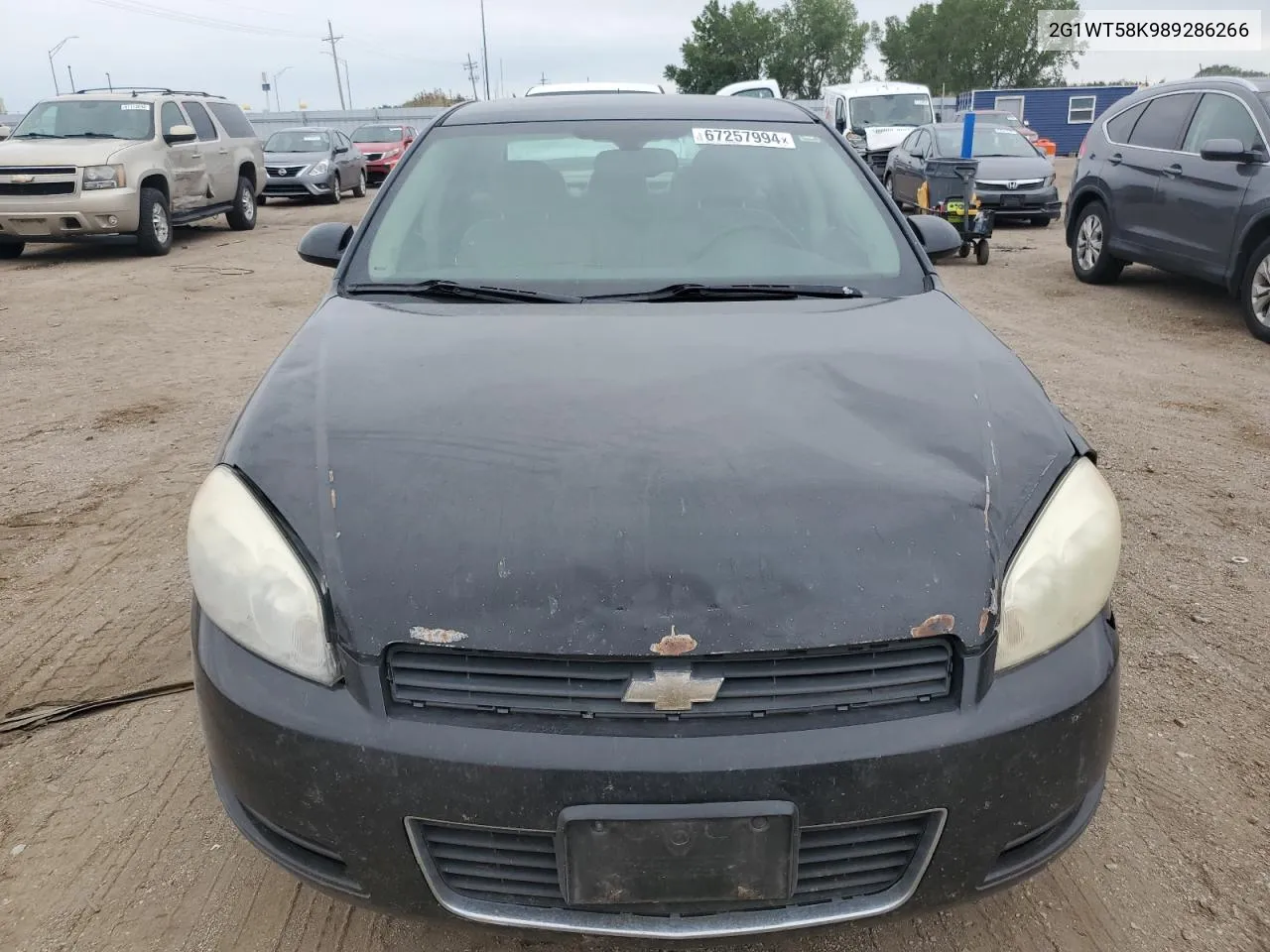 2G1WT58K989286266 2008 Chevrolet Impala Lt