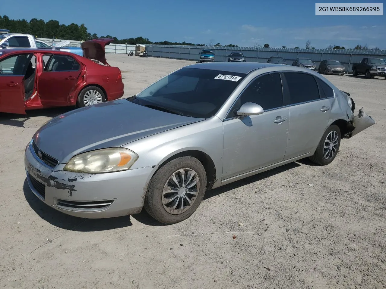 2008 Chevrolet Impala Ls VIN: 2G1WB58K689266995 Lot: 67927014