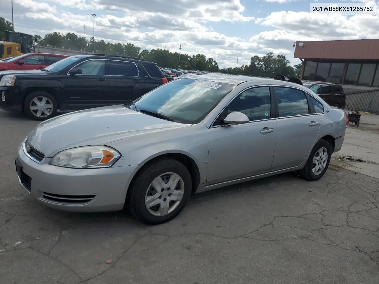 2008 Chevrolet Impala Ls VIN: 2G1WB58KX81265752 Lot: 68067224