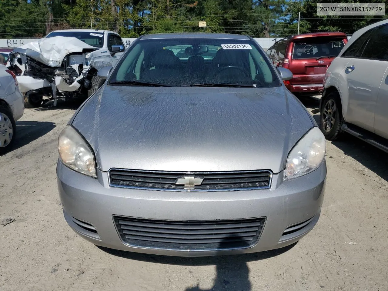 2G1WT58NX89157429 2008 Chevrolet Impala Lt