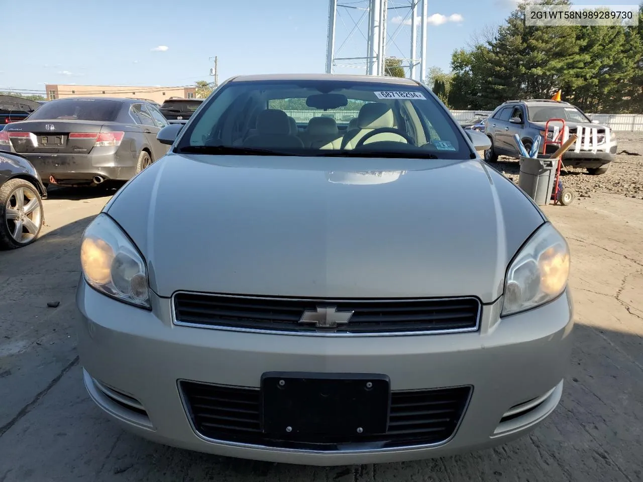 2008 Chevrolet Impala Lt VIN: 2G1WT58N989289730 Lot: 68718294