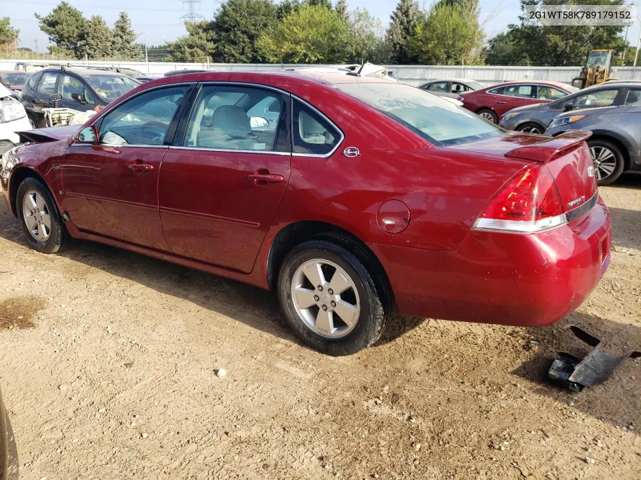 2G1WT58K789179152 2008 Chevrolet Impala Lt