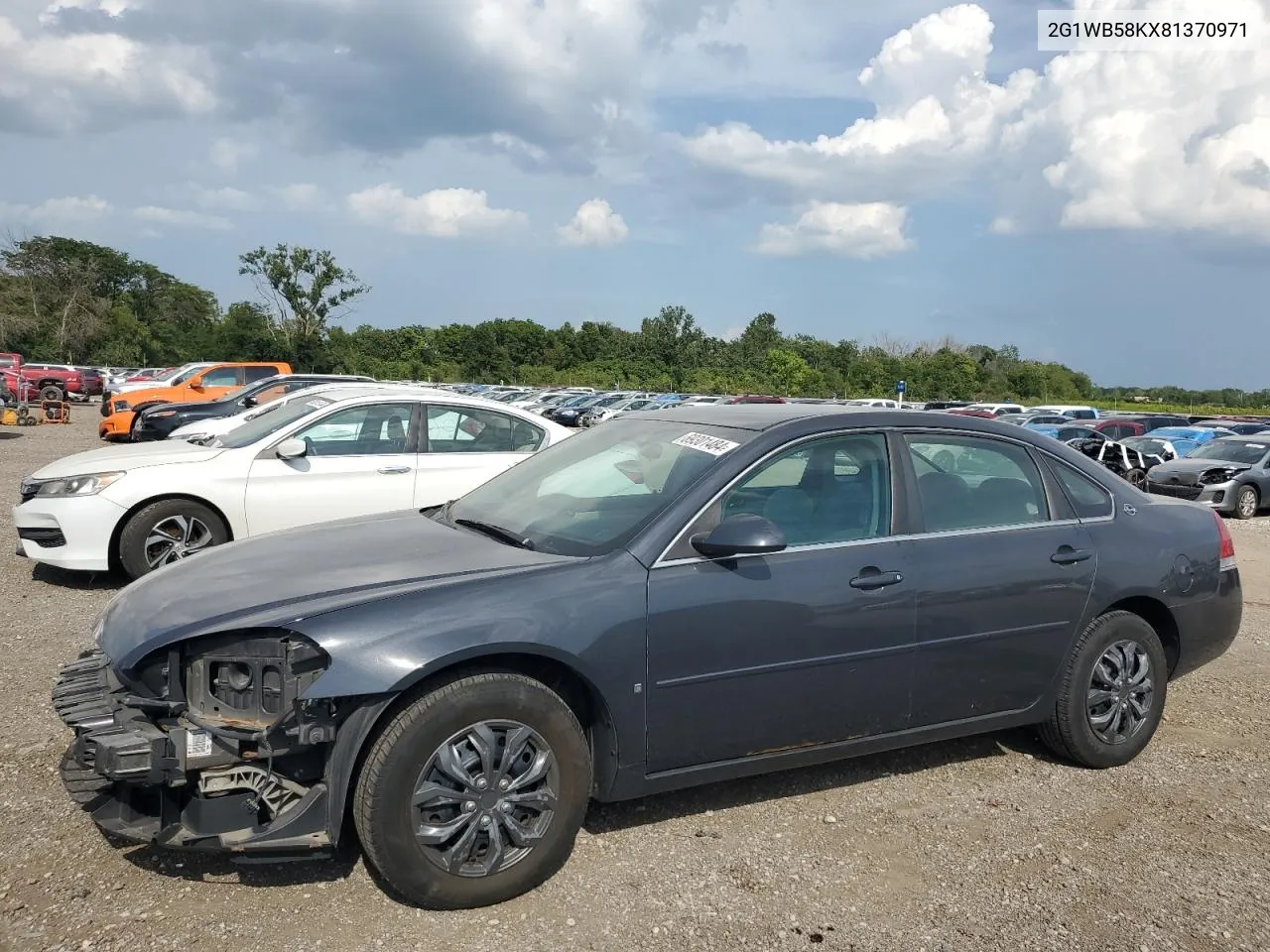 2008 Chevrolet Impala Ls VIN: 2G1WB58KX81370971 Lot: 69301484