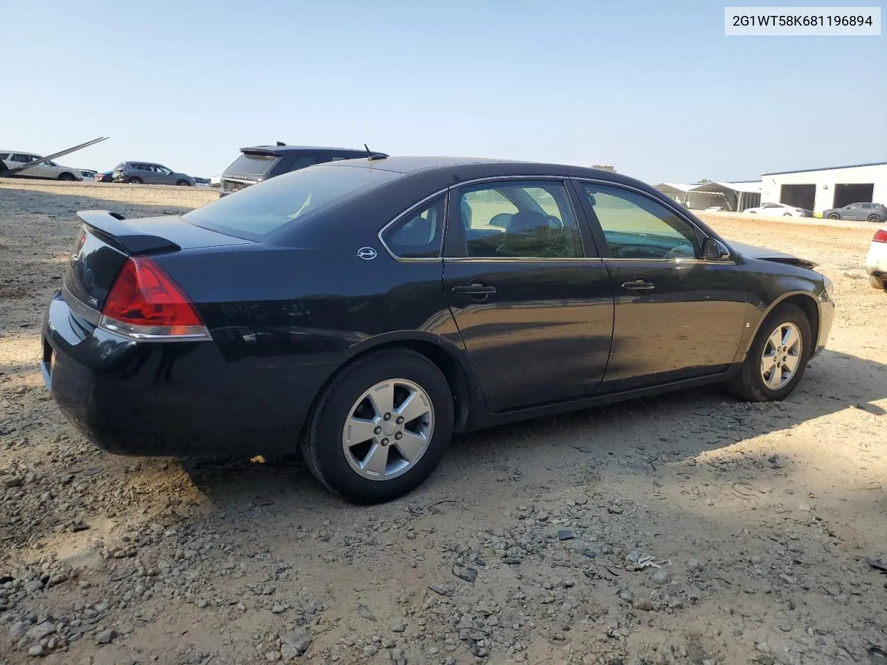 2008 Chevrolet Impala Lt VIN: 2G1WT58K681196894 Lot: 69366134