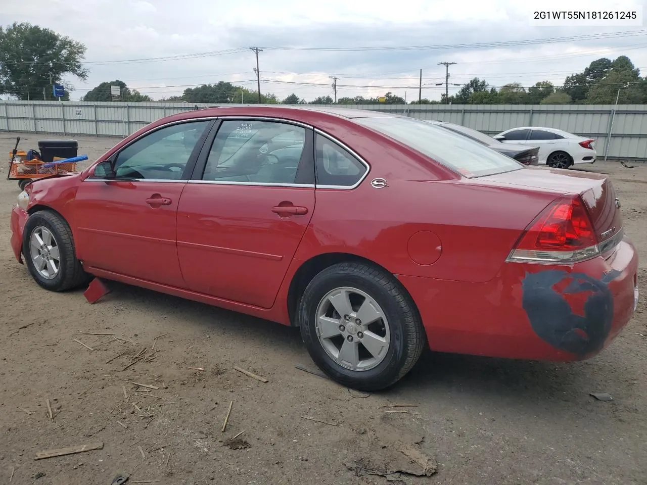 2008 Chevrolet Impala Lt VIN: 2G1WT55N181261245 Lot: 69419244