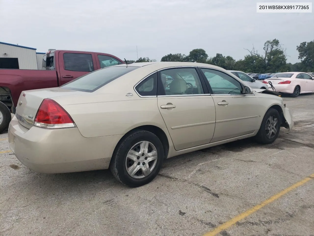 2008 Chevrolet Impala Ls VIN: 2G1WB58KX89177365 Lot: 69431344