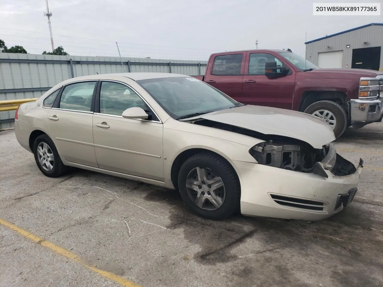 2008 Chevrolet Impala Ls VIN: 2G1WB58KX89177365 Lot: 69431344