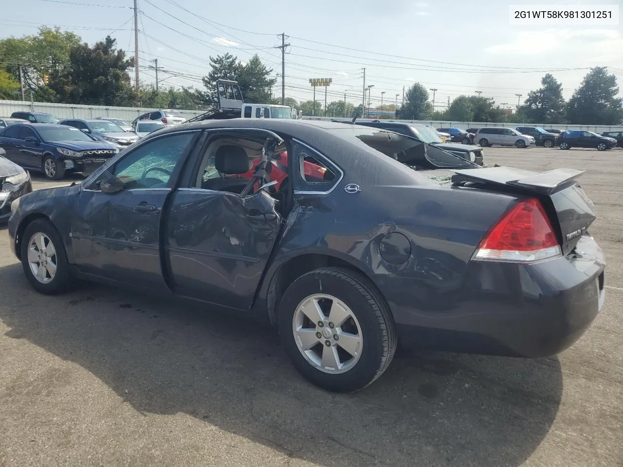 2G1WT58K981301251 2008 Chevrolet Impala Lt