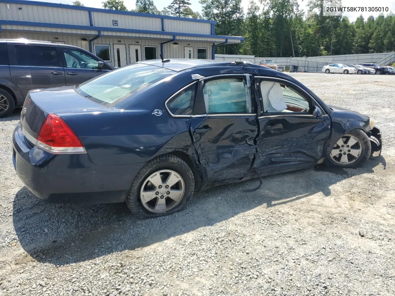 2008 Chevrolet Impala Lt VIN: 2G1WT58K781305010 Lot: 69591404