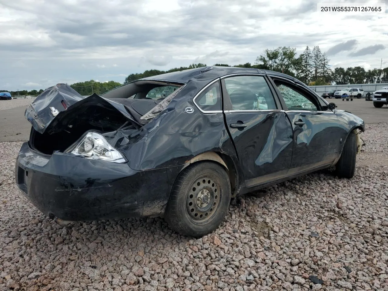 2G1WS553781267665 2008 Chevrolet Impala Police