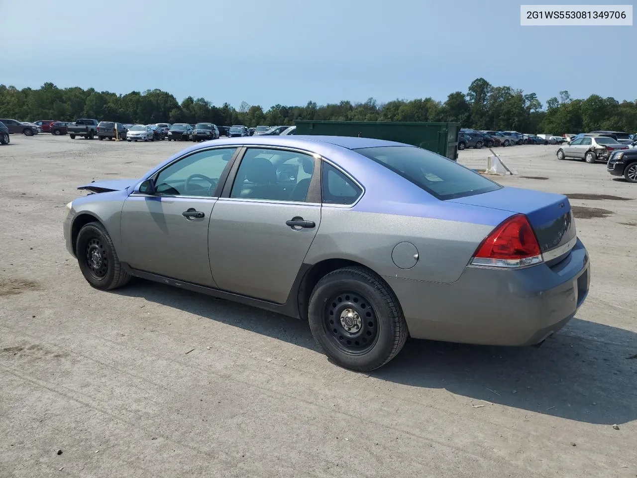 2008 Chevrolet Impala Police VIN: 2G1WS553081349706 Lot: 69605714