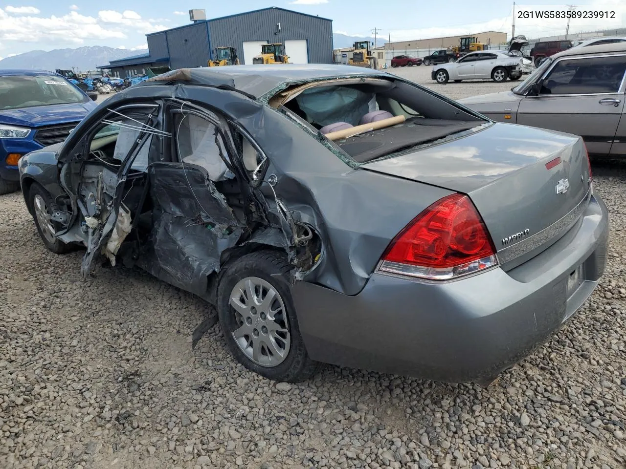 2008 Chevrolet Impala Police VIN: 2G1WS583589239912 Lot: 69680924