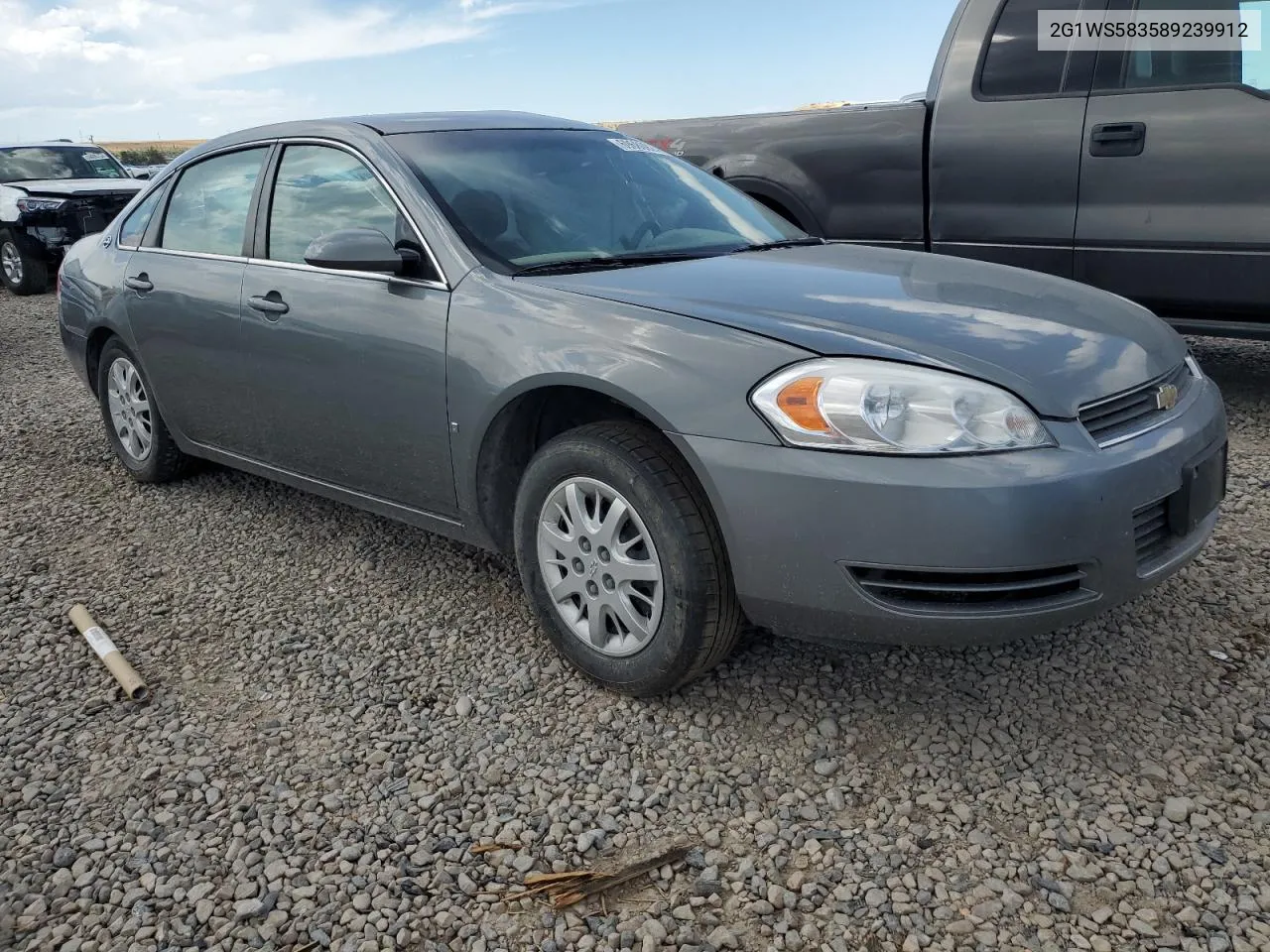 2008 Chevrolet Impala Police VIN: 2G1WS583589239912 Lot: 69680924