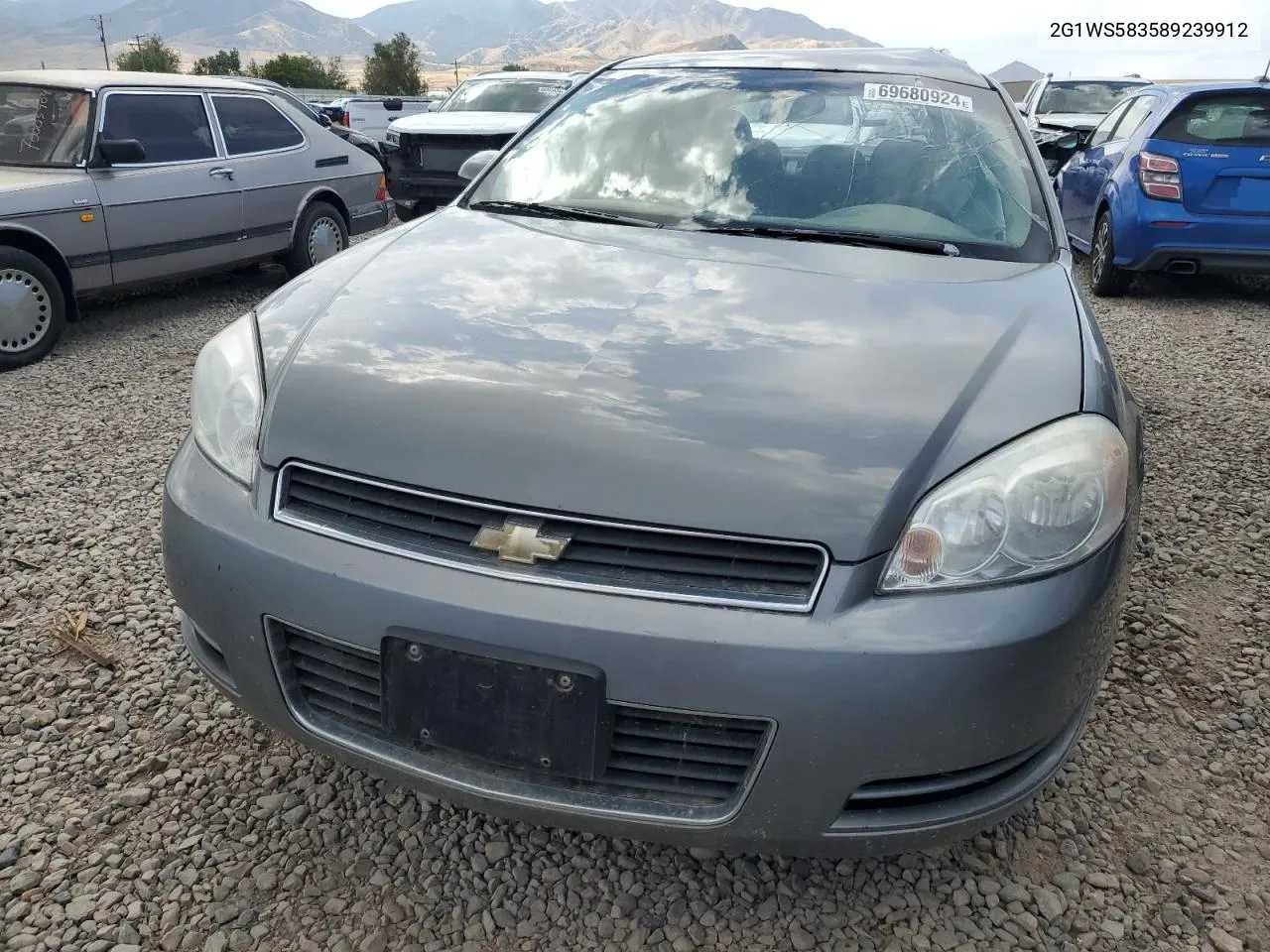 2G1WS583589239912 2008 Chevrolet Impala Police