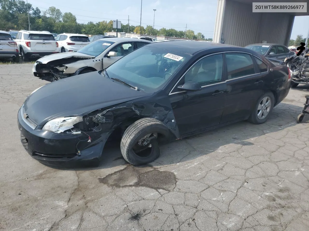 2008 Chevrolet Impala Lt VIN: 2G1WT58K889266977 Lot: 69758934