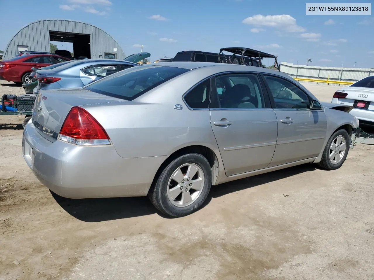 2G1WT55NX89123818 2008 Chevrolet Impala Lt