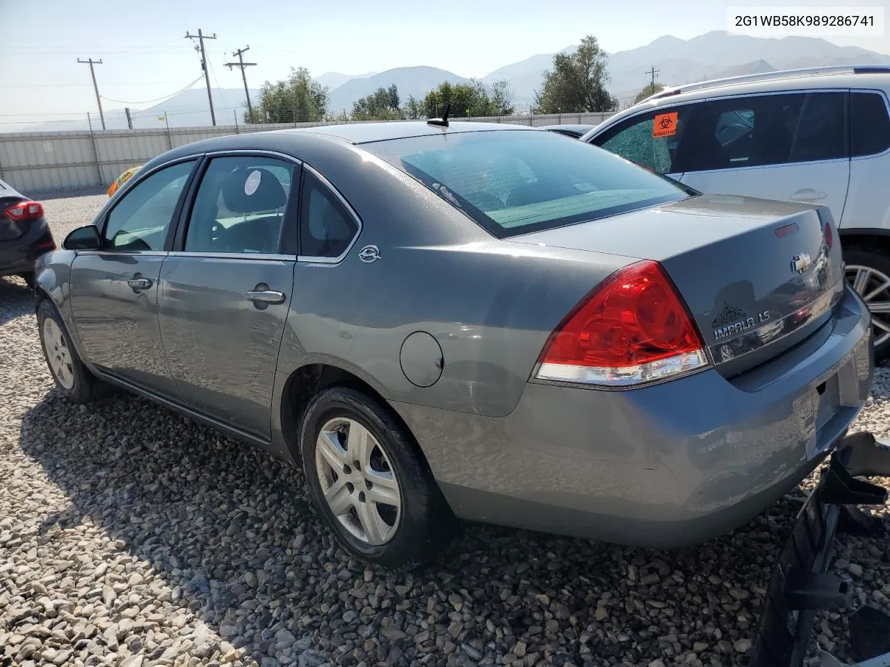 2G1WB58K989286741 2008 Chevrolet Impala Ls