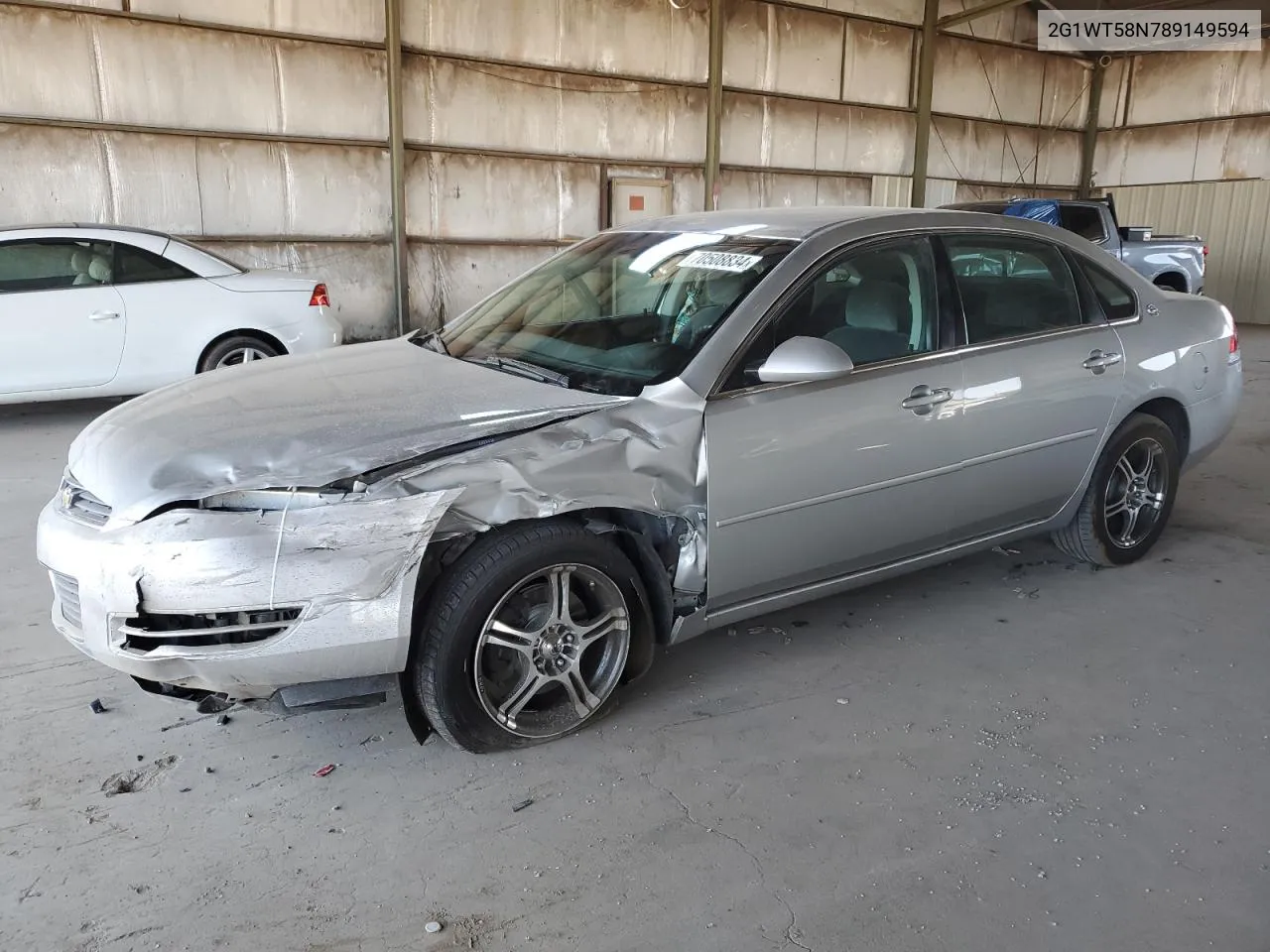 2008 Chevrolet Impala Lt VIN: 2G1WT58N789149594 Lot: 70508834