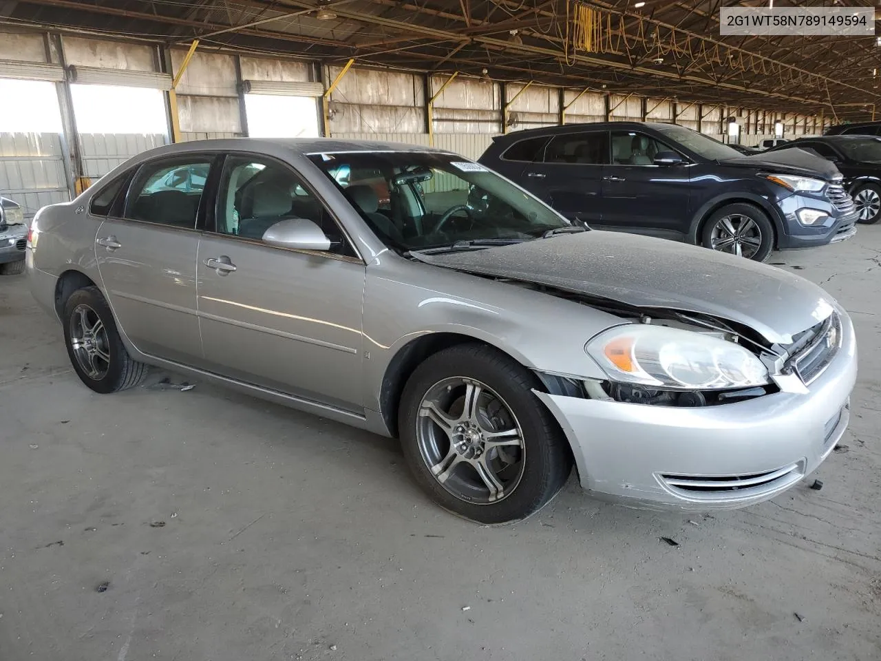 2G1WT58N789149594 2008 Chevrolet Impala Lt