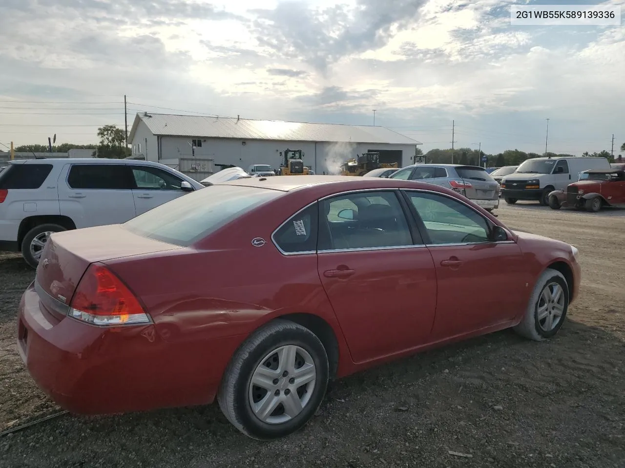 2008 Chevrolet Impala Ls VIN: 2G1WB55K589139336 Lot: 70644864