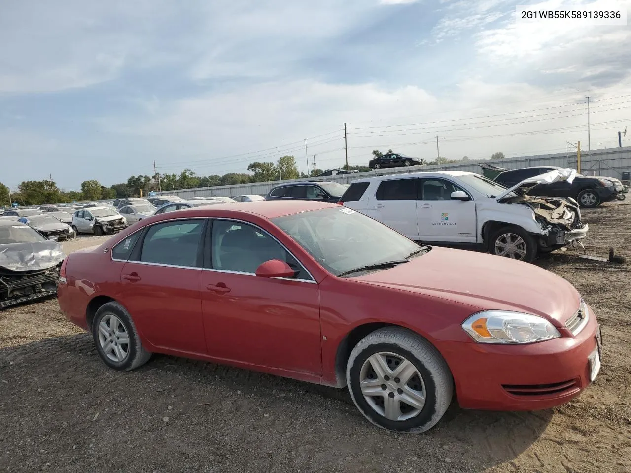 2008 Chevrolet Impala Ls VIN: 2G1WB55K589139336 Lot: 70644864