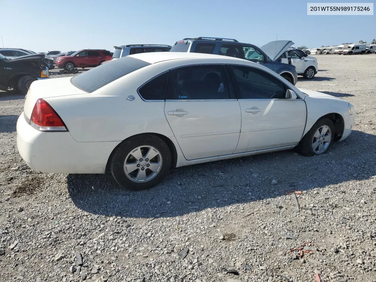 2G1WT55N989175246 2008 Chevrolet Impala Lt